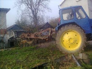 трактор Т-40АМ и набор с/х техники Город Советск культиватор.jpg